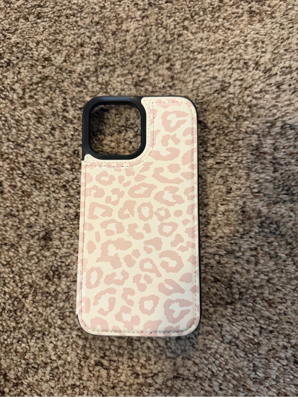 Pink Leopard Wallet Phone Case